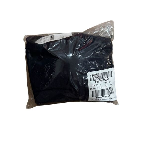 NWT J CREW Gemma ruched bandeau one-piece in black - Picture 14 of 14